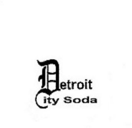 DETROIT CITY SODA