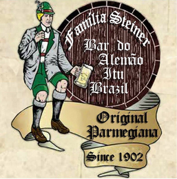 FAMILIA STEINER BAR DO ALEMÃO ITU BRAZIL ORIGINAL PARMEGIANA SINCE 1902