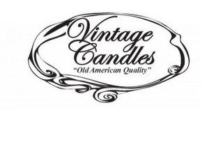 VINTAGE CANDLES "OLD AMERICAN QUALITY"