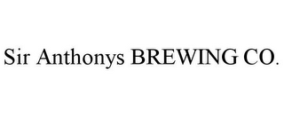 SIR ANTHONYS BREWING CO.