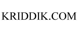 KRIDDIK.COM