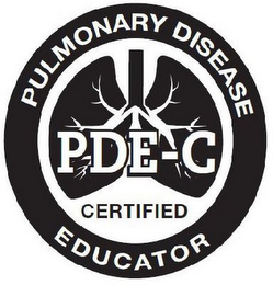 PULMONARY DISEASE EDUCATOR PDE-C CERTIFIED