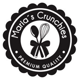 MARIA'S CRUNCHIES · PREMIUM QUALITY ·