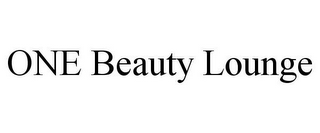 ONE BEAUTY LOUNGE
