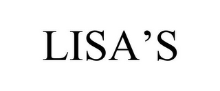 LISA'S