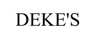 DEKE'S