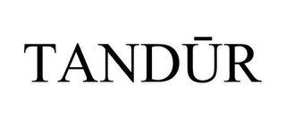 TANDUR