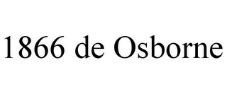 1866 DE OSBORNE