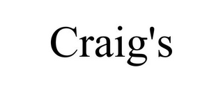 CRAIG'S