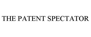 THE PATENT SPECTATOR