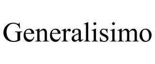 GENERALISIMO