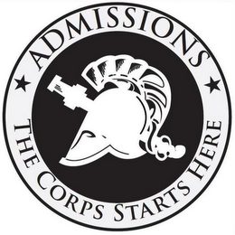 ADMISSIONS THE CORPS STARTS HERE