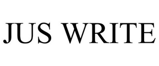 JUS WRITE