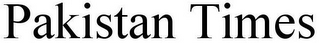 PAKISTAN TIMES