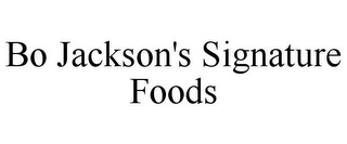 BO JACKSON'S SIGNATURE FOODS