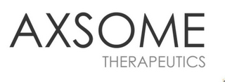 AXSOME THERAPEUTICS