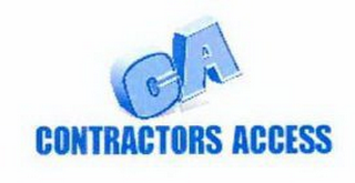 CA CONTRACTORS ACCESS