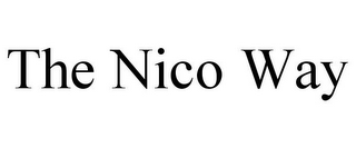 THE NICO WAY