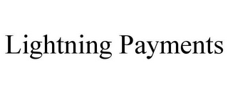 LIGHTNING PAYMENTS