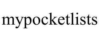 MYPOCKETLISTS