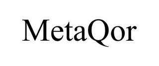 METAQOR