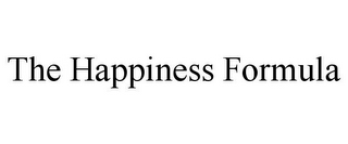 THE HAPPINESS FORMULA