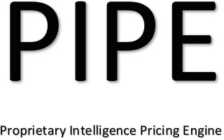 PIPE PROPRIETARY INTELLIGENCE PRICING ENGINE