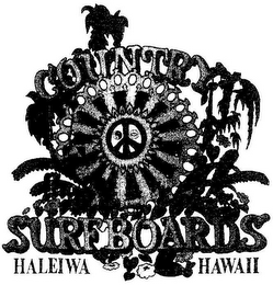 COUNTRY SURFBOARDS HALEIWA HAWAII