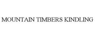 MOUNTAIN TIMBERS KINDLING