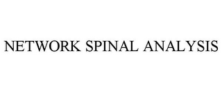 NETWORK SPINAL ANALYSIS