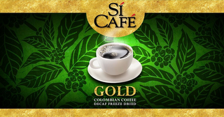 SI CAFE GOLD COLOMBIAN COFFEE DECAF FREEZE DRIED