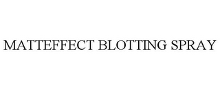 MATTEFFECT BLOTTING SPRAY