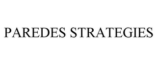 PAREDES STRATEGIES