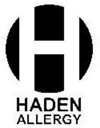 H HADEN ALLERGY