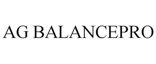 AG BALANCEPRO