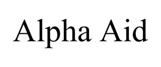 ALPHA AID