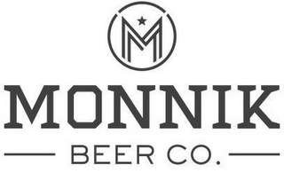 M MONNIK BEER CO.