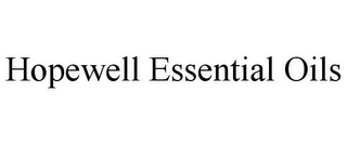 HOPEWELL ESSENTIAL OILS