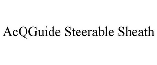 ACQGUIDE STEERABLE SHEATH