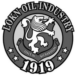 LOKN OIL INDUSTRY 1919 SINCE IN RICHARDSON