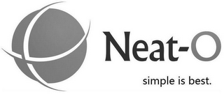 "NEAT-O", "SIMPLE IS BEST"