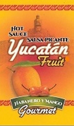 YUCATÁN FRUIT HABANERO Y MANGO GOURMET HOT SAUCE SALSA PICANTE