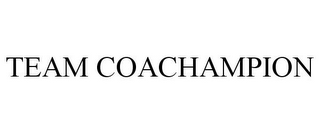 TEAM COACHAMPION