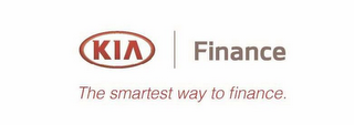 KIA FINANCE THE SMARTEST WAY TO FINANCE.