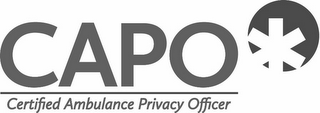 CAPO CERTIFIED AMBULANCE PRIVACY OFFICER