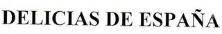 DELICIAS DE ESPANA