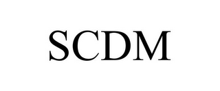 SCDM