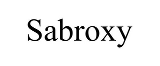 SABROXY
