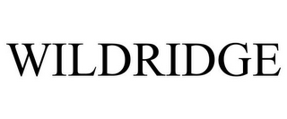 WILDRIDGE