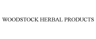 WOODSTOCK HERBAL PRODUCTS